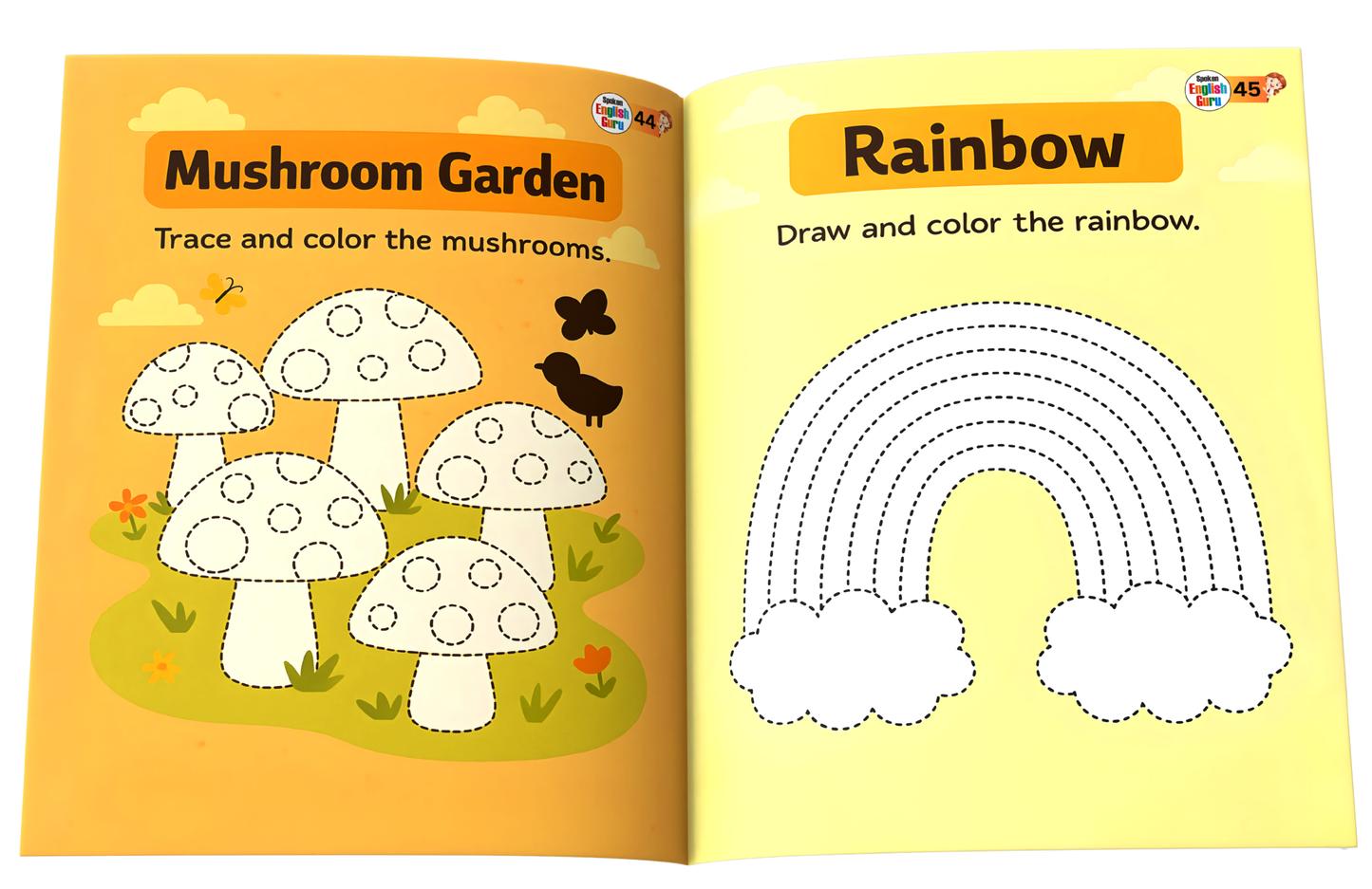 My Kids First All in One Writing Practice Book - Alphabets, Numbers & Pattern Tracing | Early Learning Writing Activity Book for Kids by Spoken English Guru