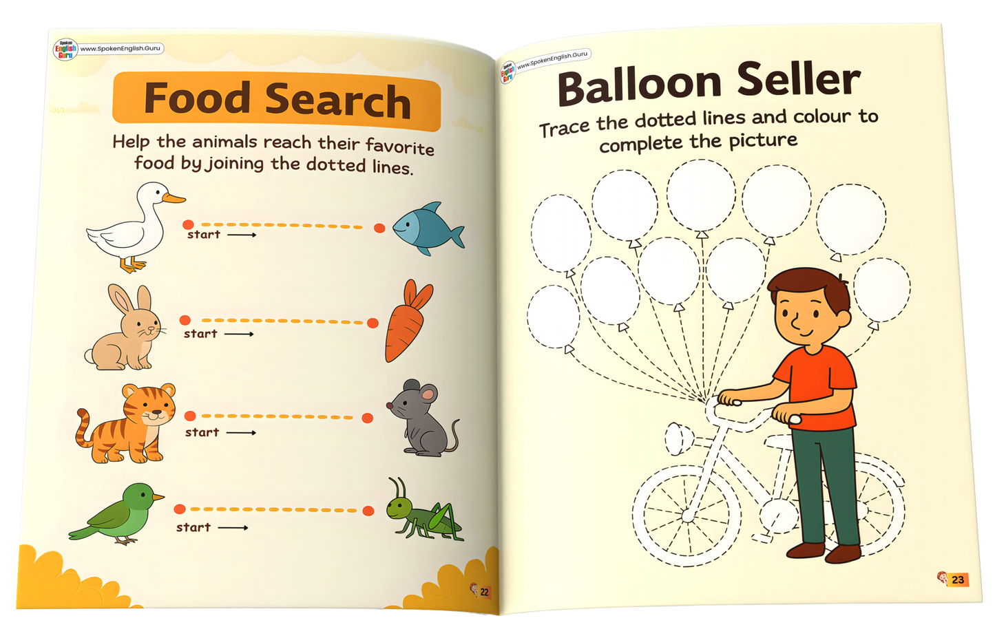 My Kids' First Pencil Control Tracing Activity Book by Spoken English Guru