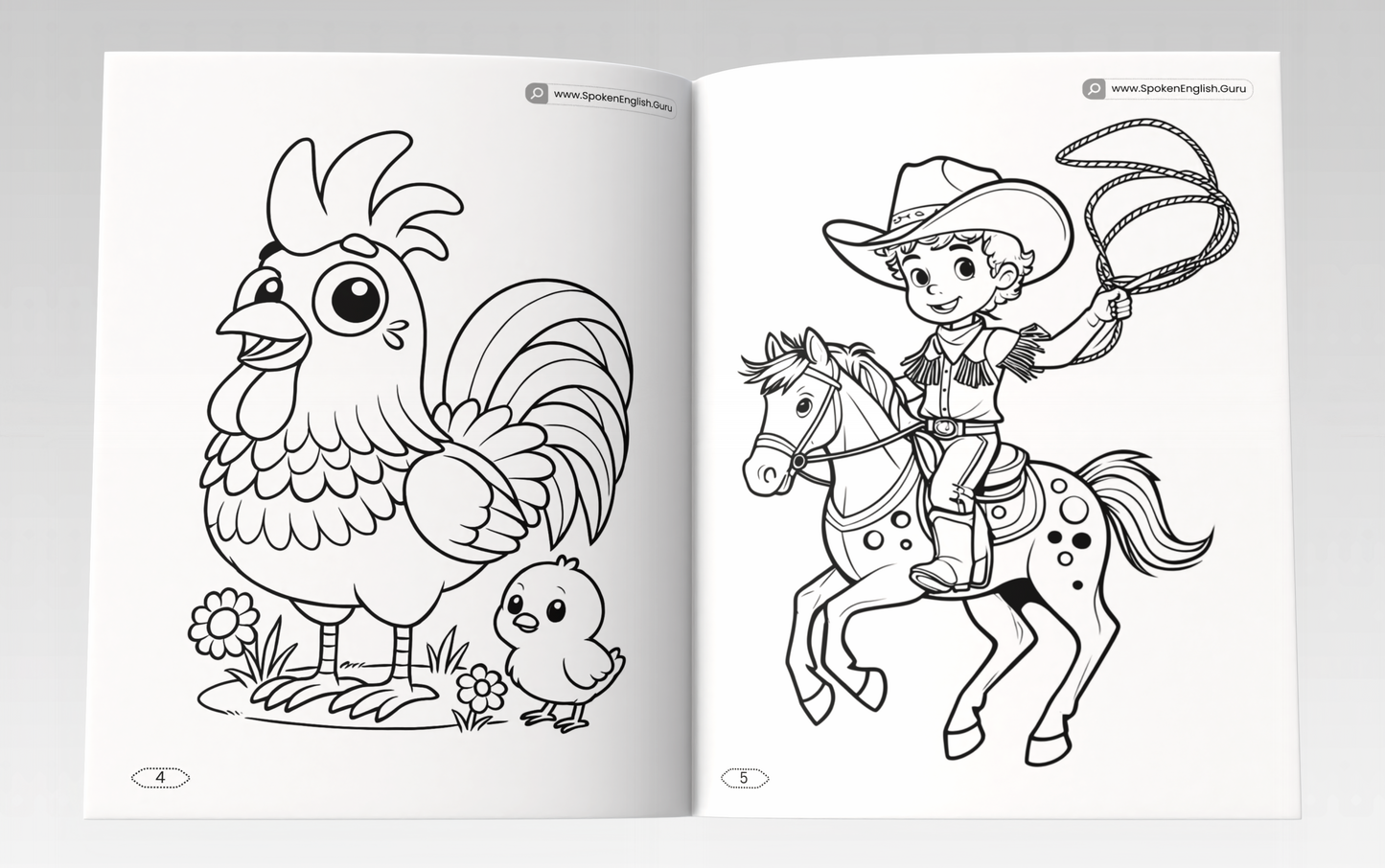 My Kids First 365 Colouring Book by Spoken English Guru