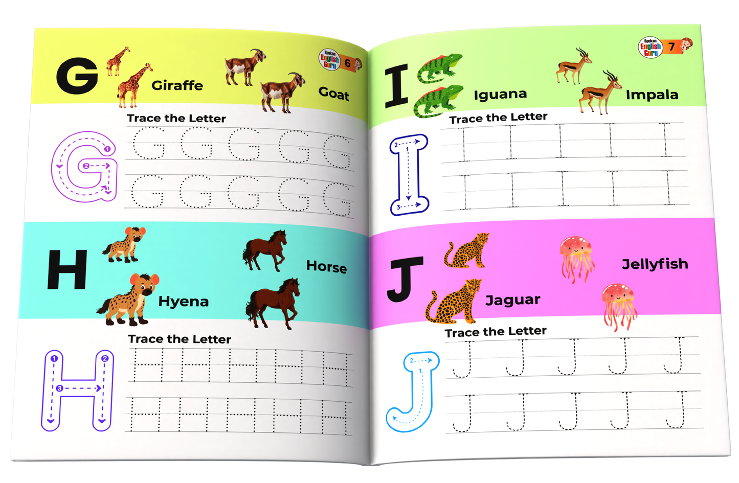 My Kids First All in One Writing Practice Book - Alphabets, Numbers & Pattern Tracing | Early Learning Writing Activity Book for Kids by Spoken English Guru