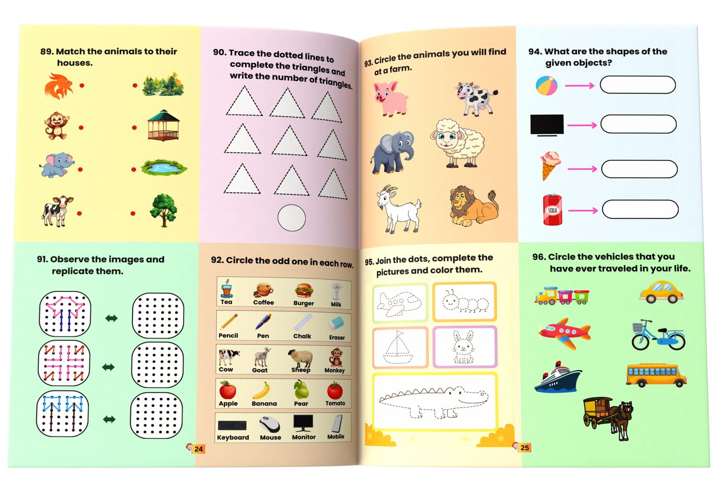 211 Brain Booster Activity Book for Children by Spoken English Guru