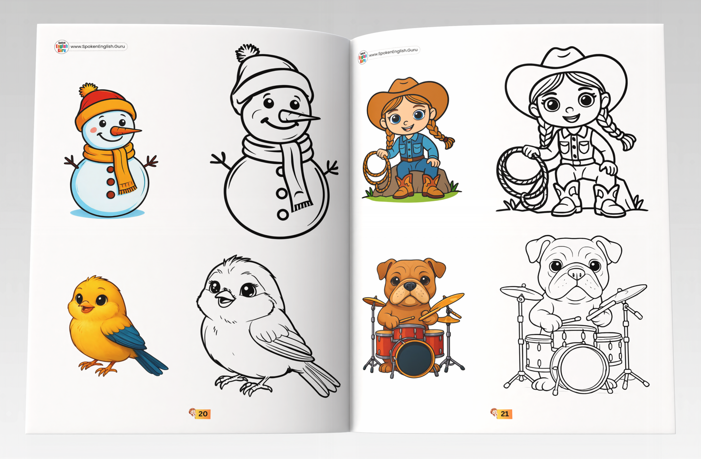 My Kids First 111 Copy Colouring Book by Spoken English Guru