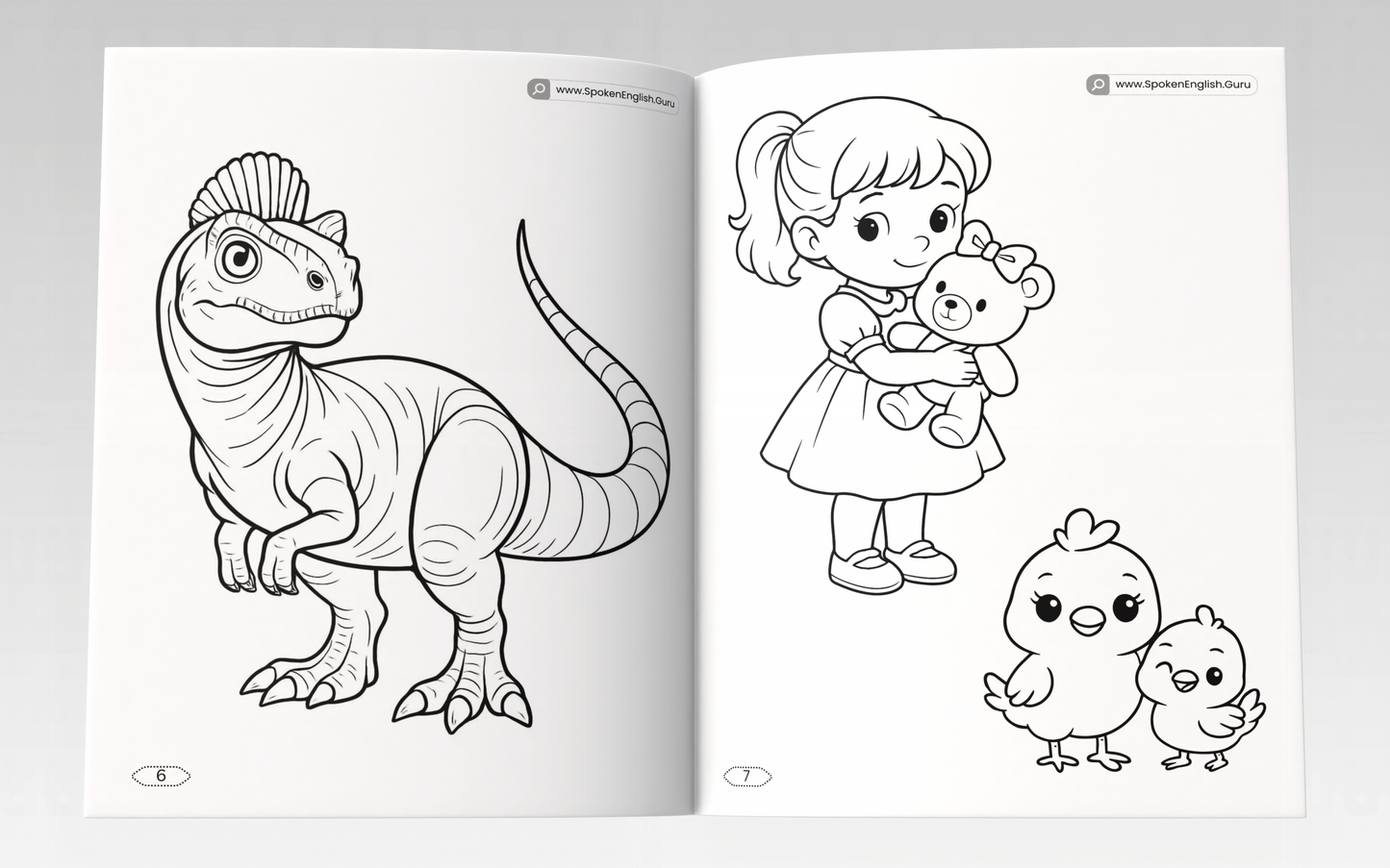 My Kids First 365 Colouring Book by Spoken English Guru