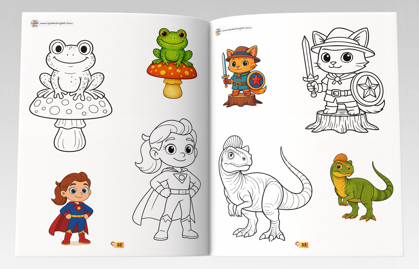 My Kids First 111 Copy Colouring Book by Spoken English Guru